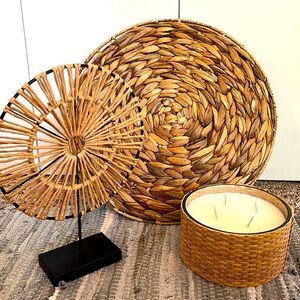 Rattan Home Decor Set